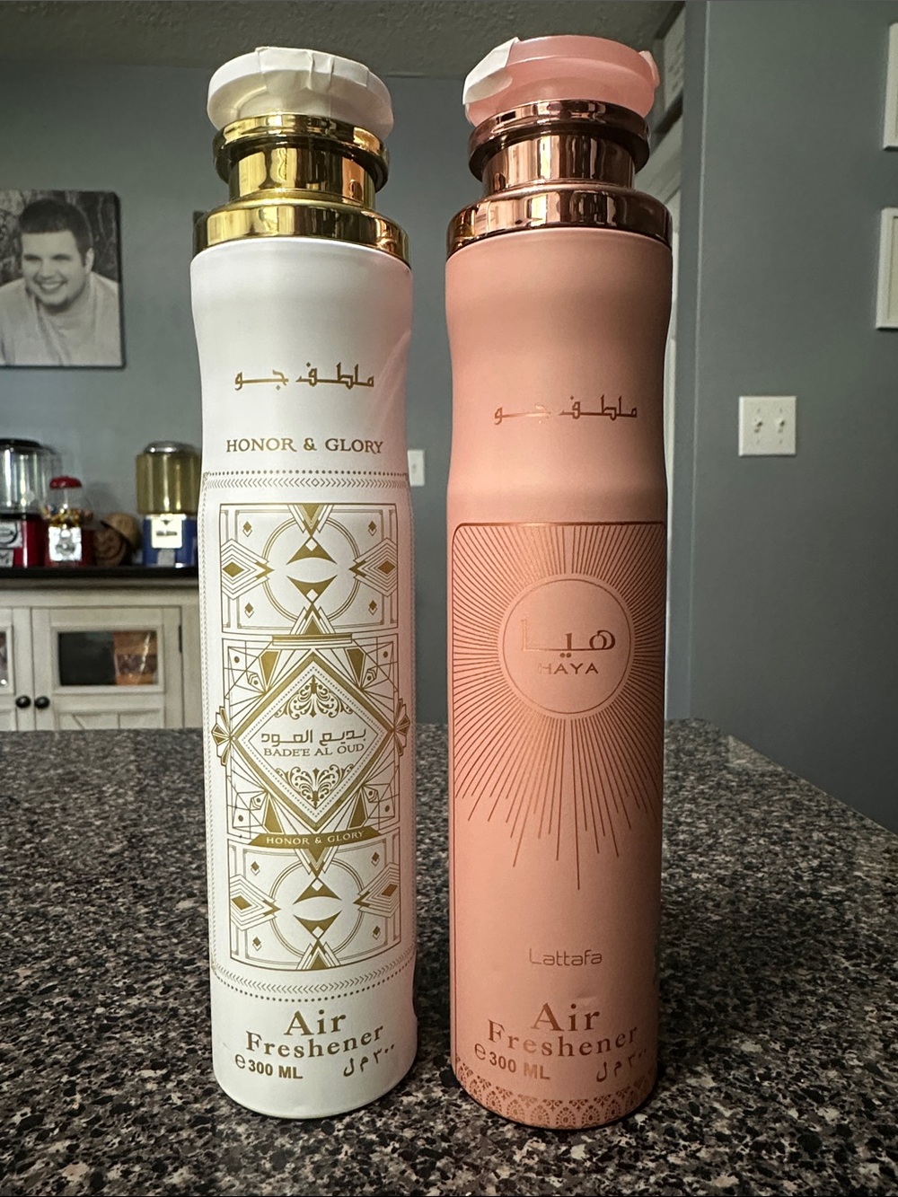 Bade'e Al Oud Honor & Glory by Lattafa White & Gold Air Freshener - 300ml